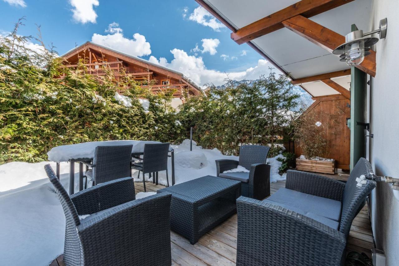Le Hameau Des Neiges Praz-sur-Arly Exterior foto